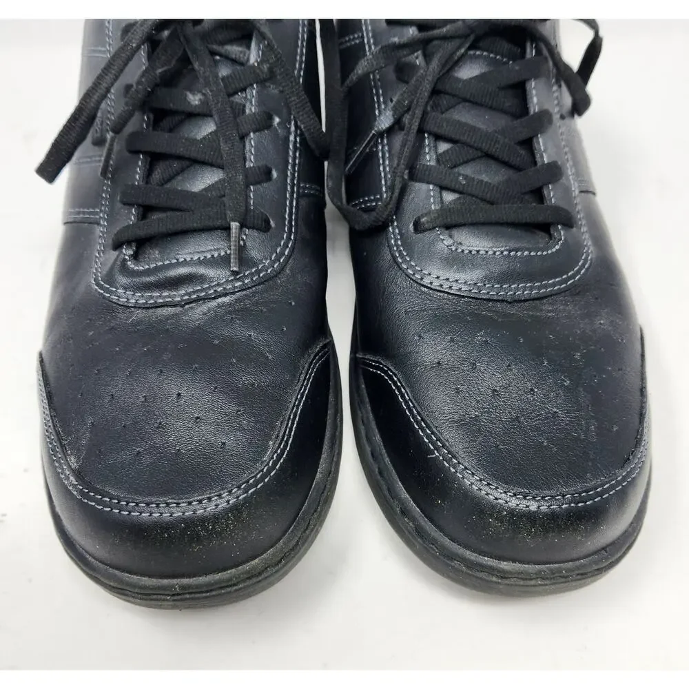 Orthofeet Pierre Walking Shoes Sz 12 Medium Black 20218 Hands Free Slip Comfort